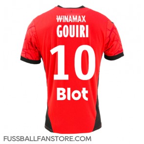 Stade Rennais Amine Gouiri #10 Replik Heimtrikot 2024-25 Kurzarm